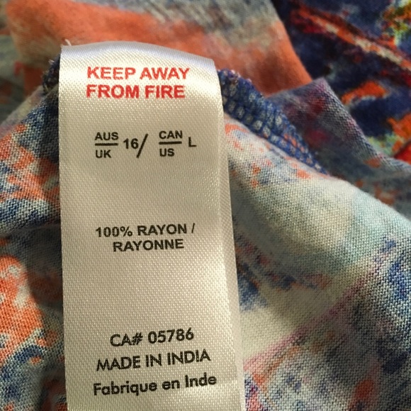 Orientique Old World Cityscape Dress L FREE SHIP - Picture 5 of 5